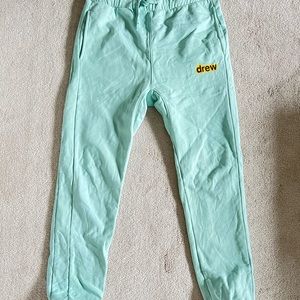 Drew House light blue/mint size small sweatpants